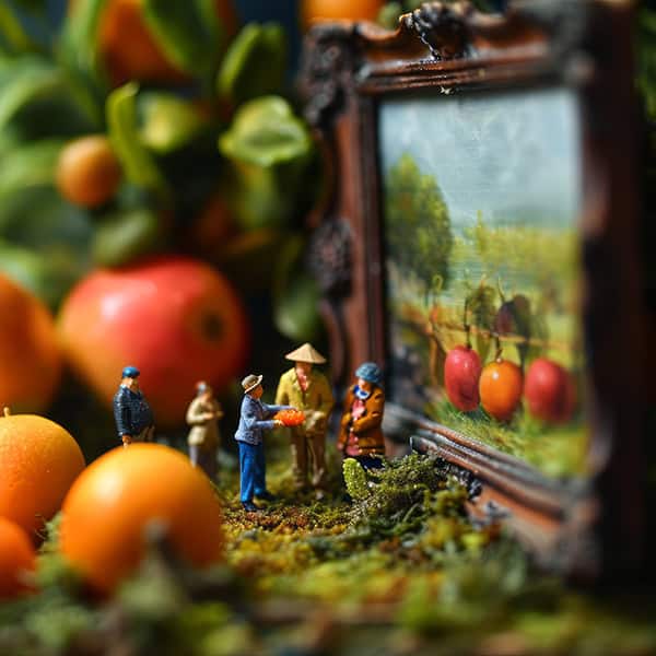 Startseite 7 Miniatur-Land-Art: Kleine Landschaften in Parks und Gärten beleuchtet von Kyra Vertes